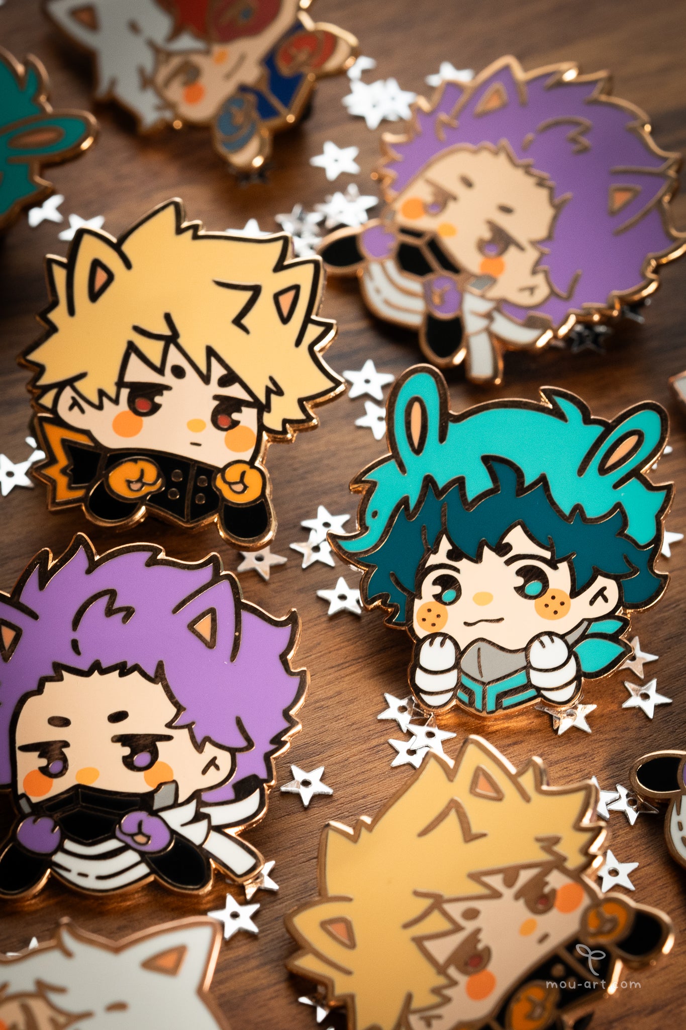 My Little Hero Enamel Pins