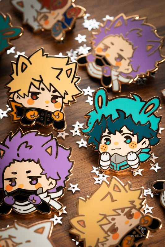 My Little Hero Enamel Pins (Last Chance)