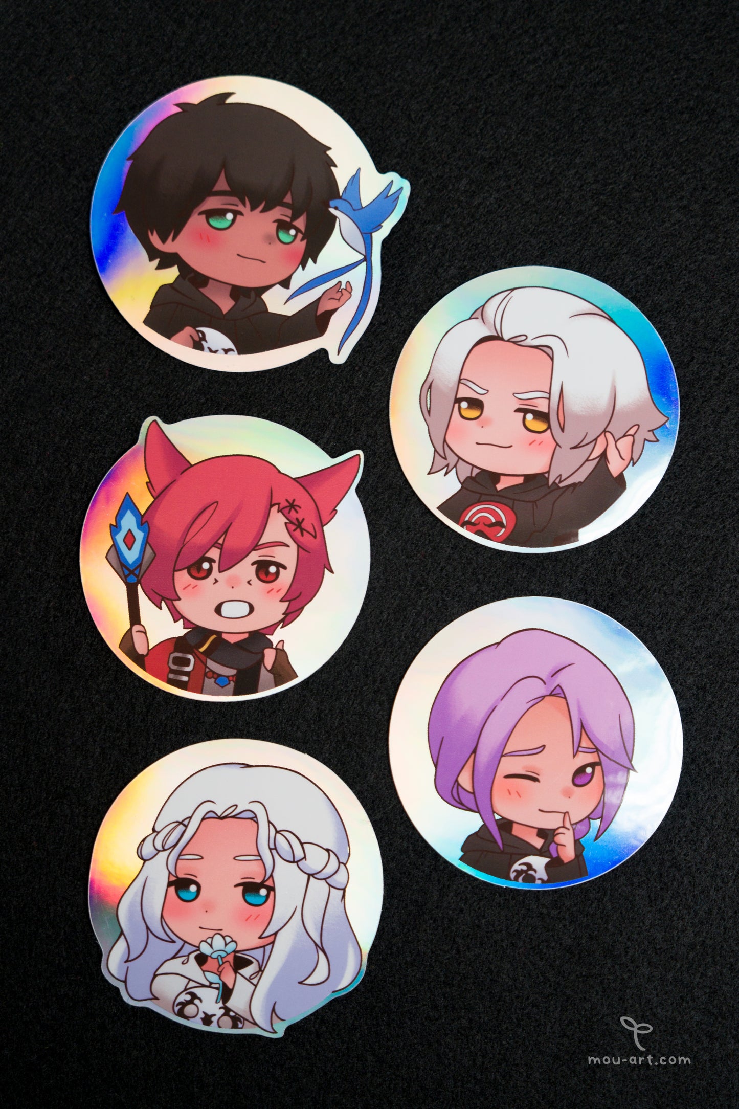 Scions & Ancients Holographic Charms & Stickers (Last Chance)