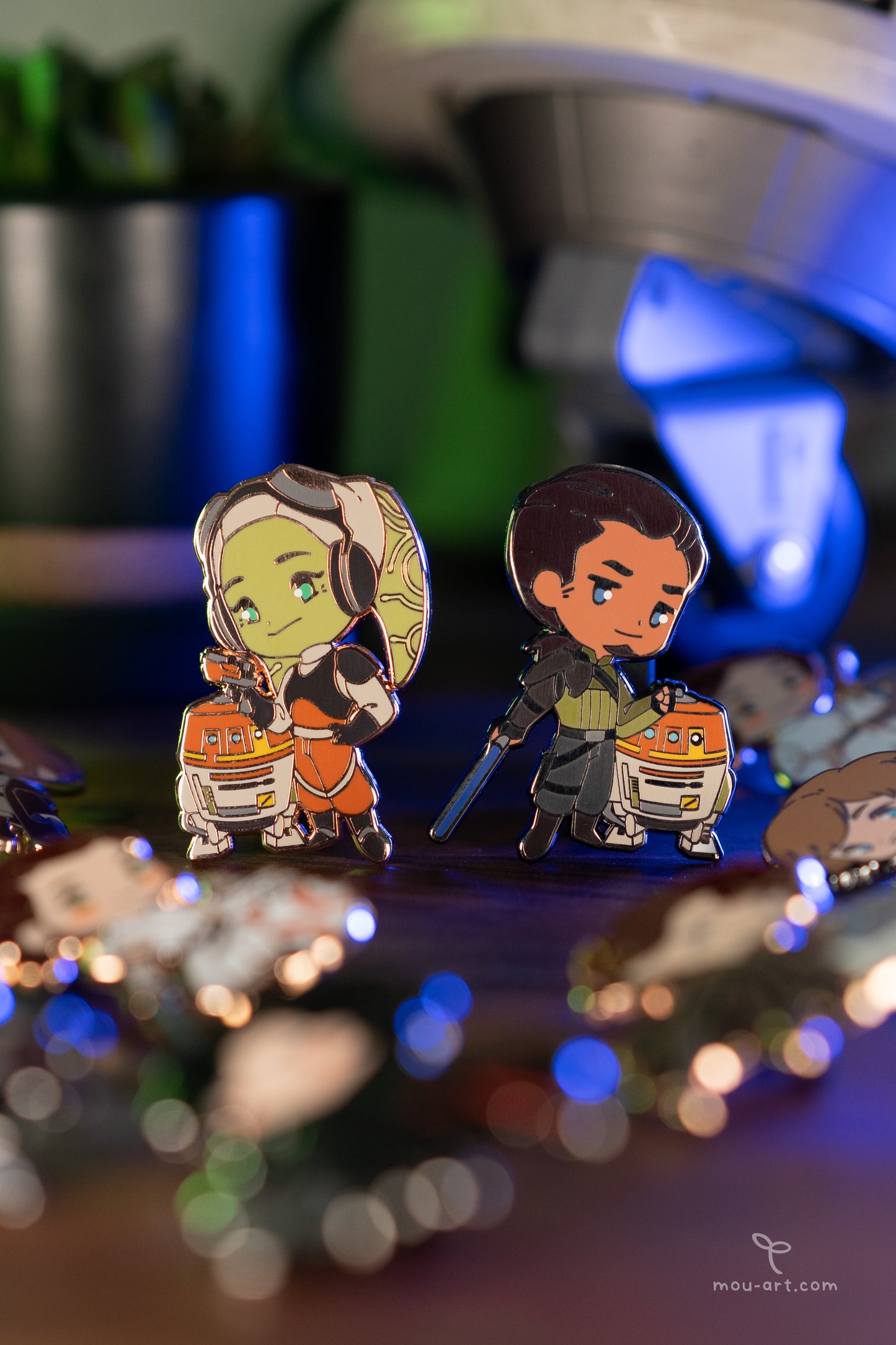 Galaxy Companion Enamel Pins (Last Chance)