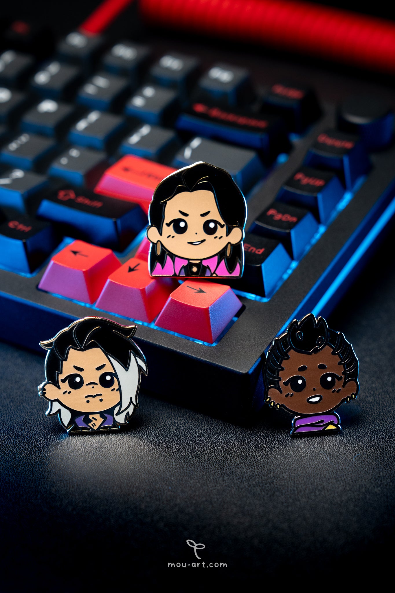 Agent Select! Enamel Pins