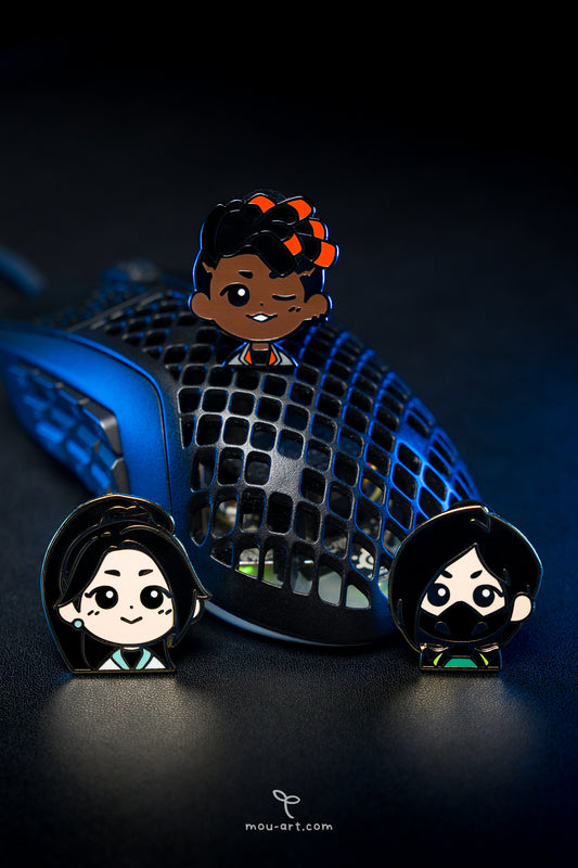 Agent Select! Enamel Pins (Last Chance)