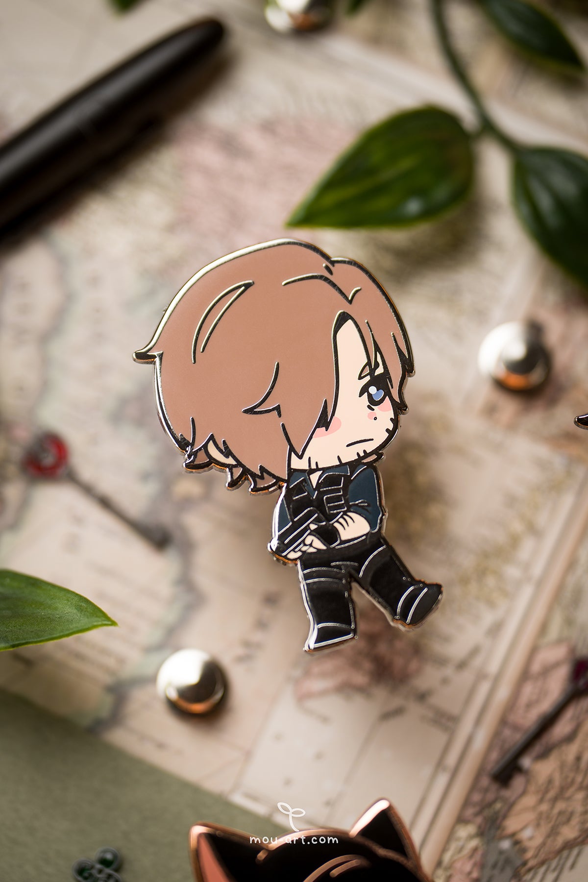 Resi Enamel Pins