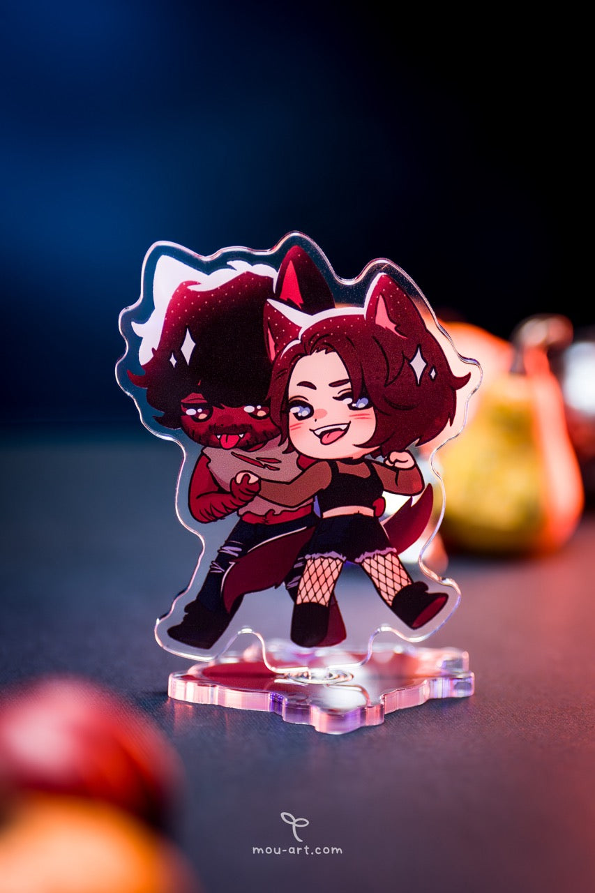 RE Halloween Spinning Standees