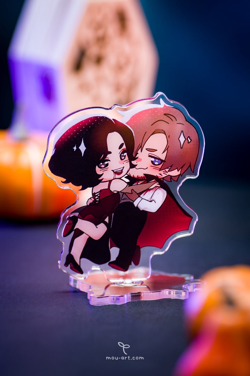 RE Halloween Spinning Standees