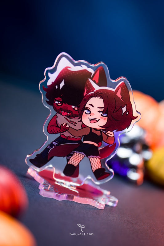 Resi Halloween Spinning Standees