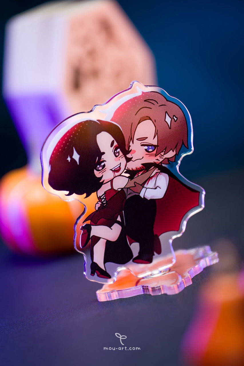 RE Halloween Spinning Standees