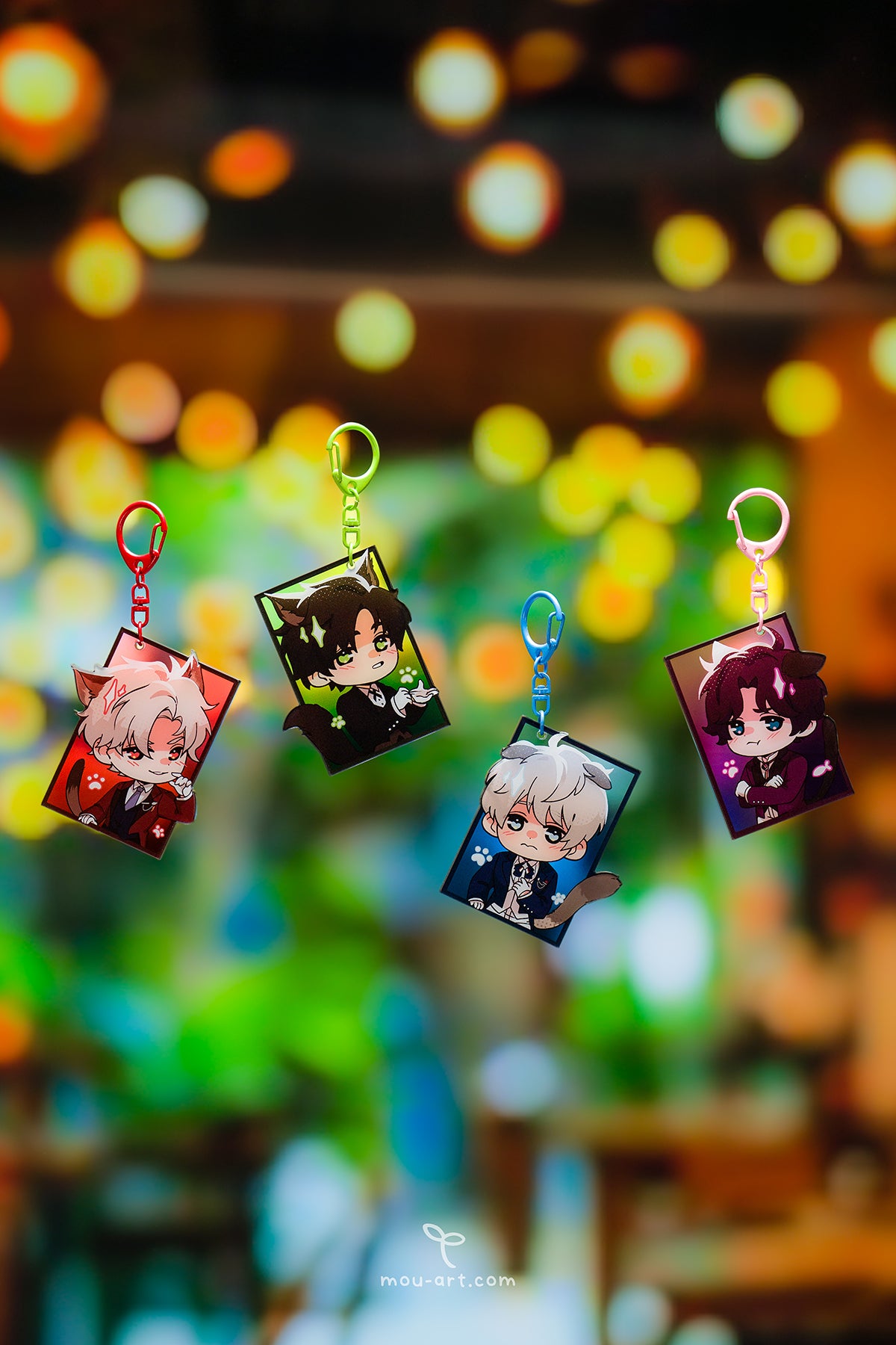 LDS Cat Card Charms