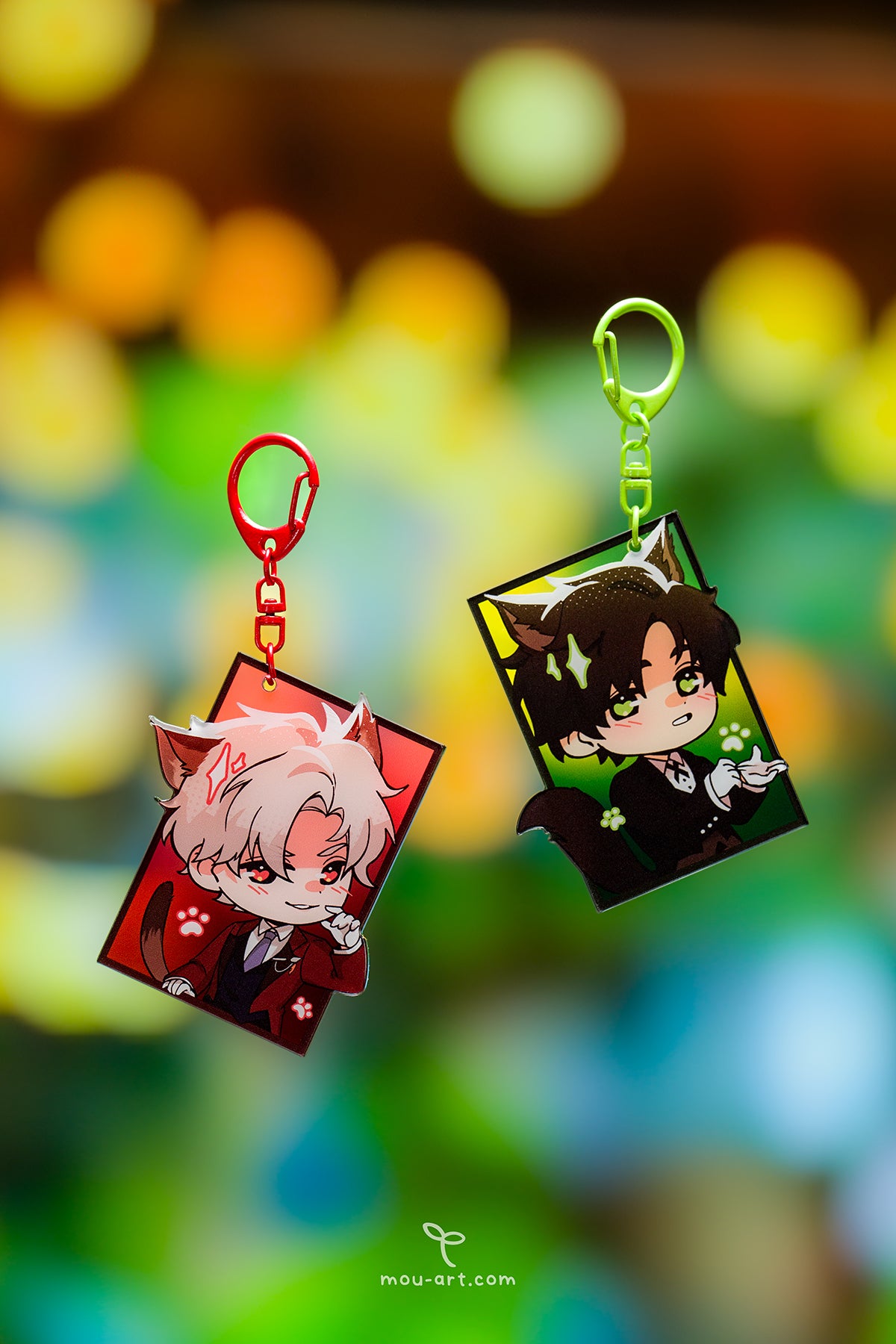 LDS Cat Card Charms
