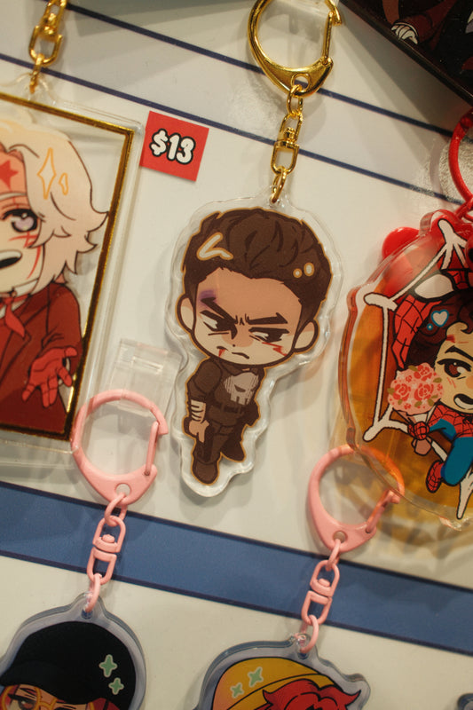 Flower Guy & Frank Charms & Stickers
