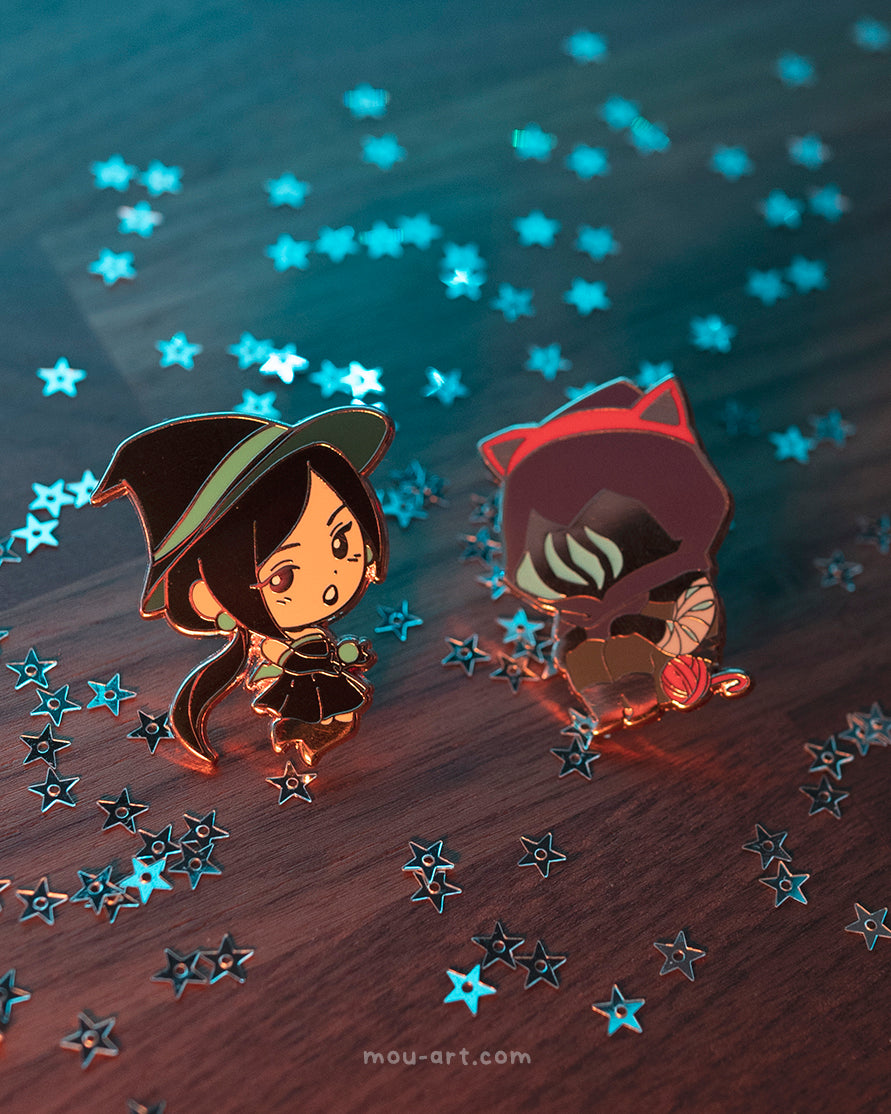 Dress-Up Agents Enamel Pins (Last Chance)