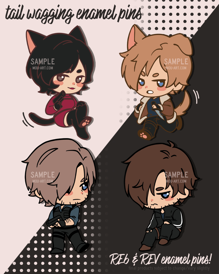 Resi Enamel Pins
