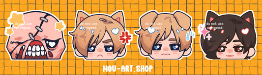 Resi Hand Fans & Peeker Stickers