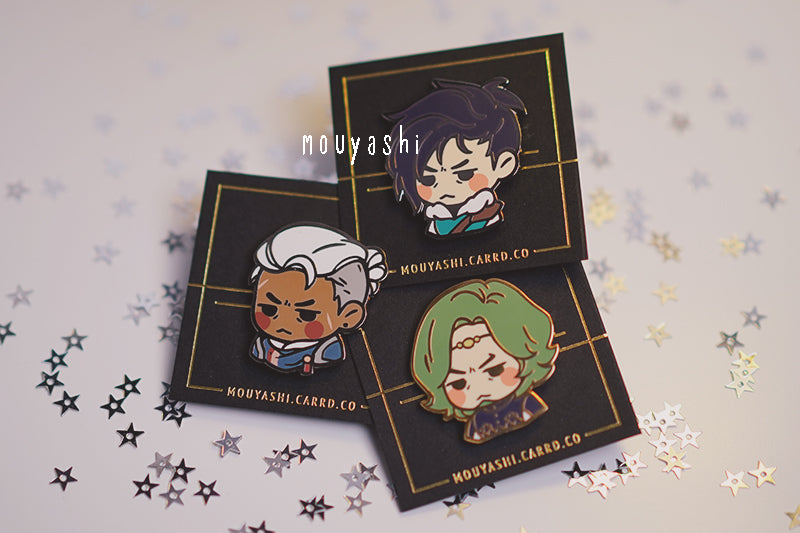 Three Houses Enamel Pins