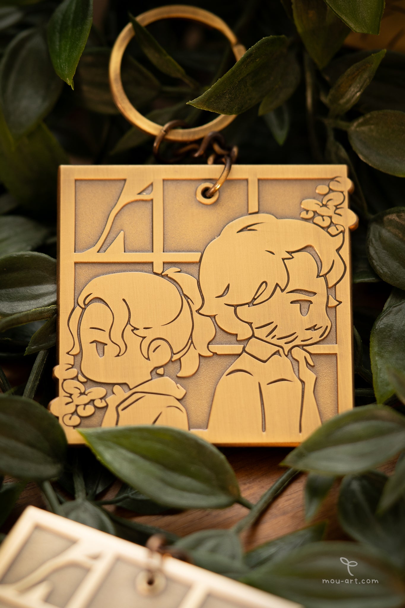 Ellie & Joel Metal Keychain – mou shop