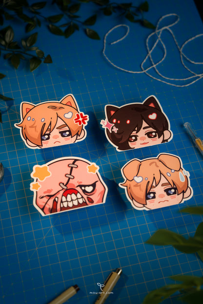 Resi Hand Fans & Peeker Stickers