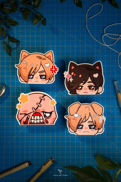 Resi Hand Fans & Peeker Stickers