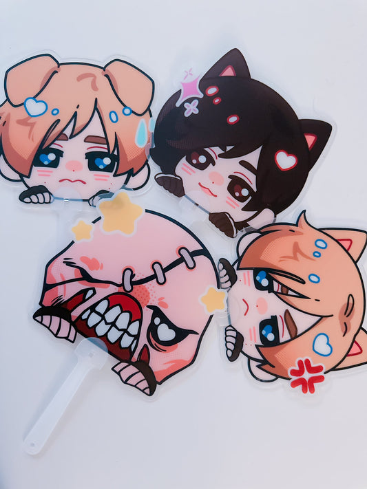 Resi Hand Fans & Peeker Stickers