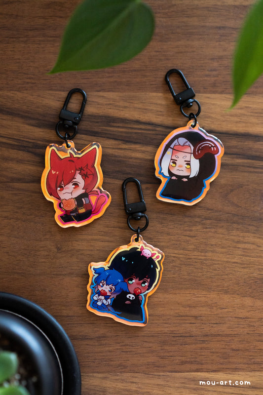 FF14 Holographic Charms (Last Chance)
