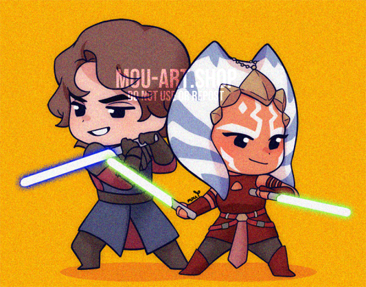 Skyguy & Snips Postcard Print