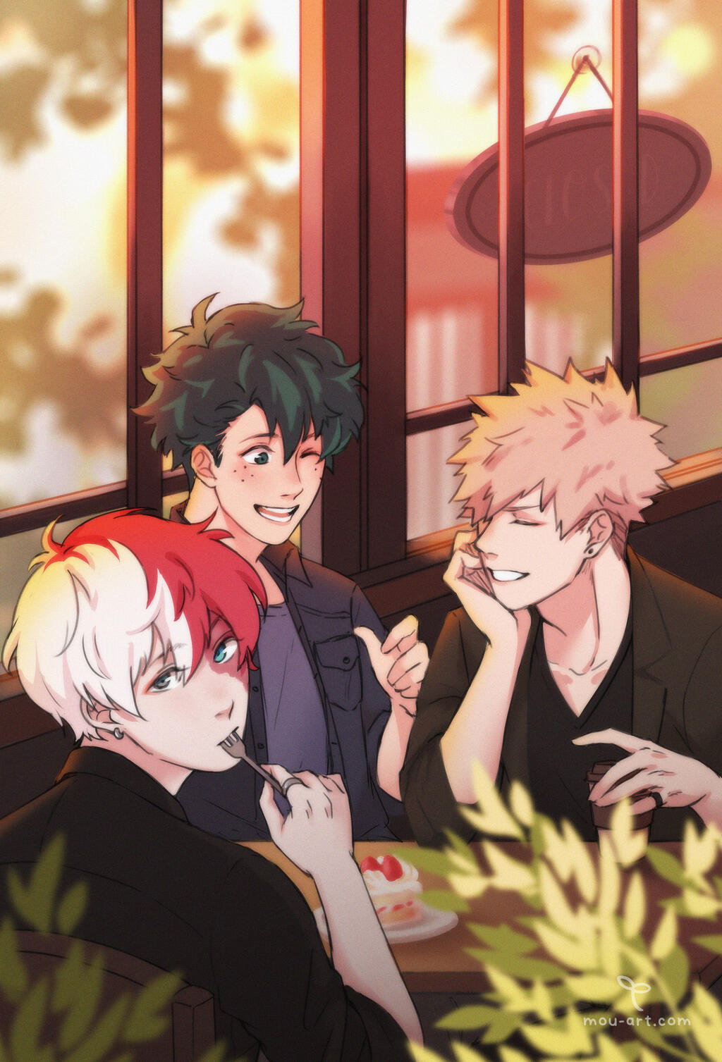 BNHA Cafe Print