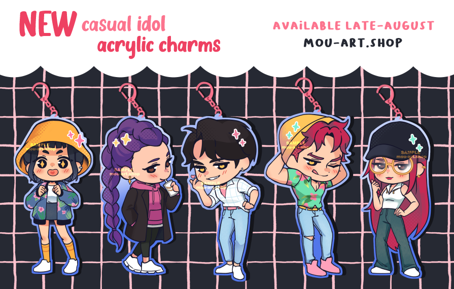 KPOP DH Charms