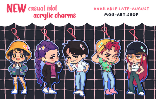 KPOP DH Charms