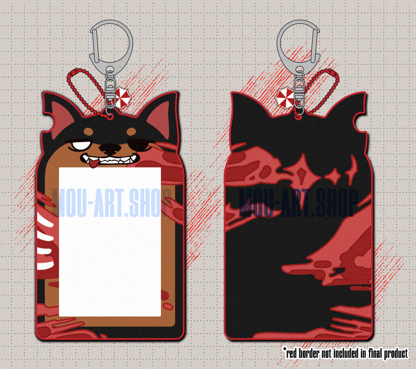 Zombie Dog Photocard Holder