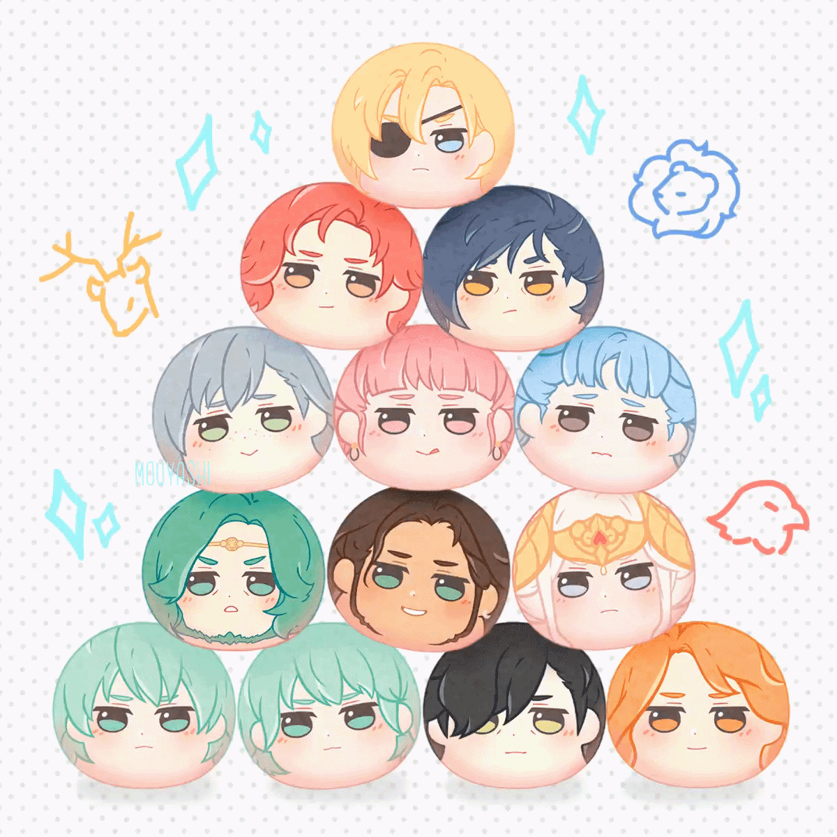 Three Houses Omanjuu